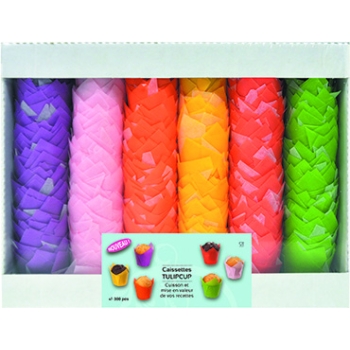 CAISSETTES PAPIER TULICUP ASSORTIES